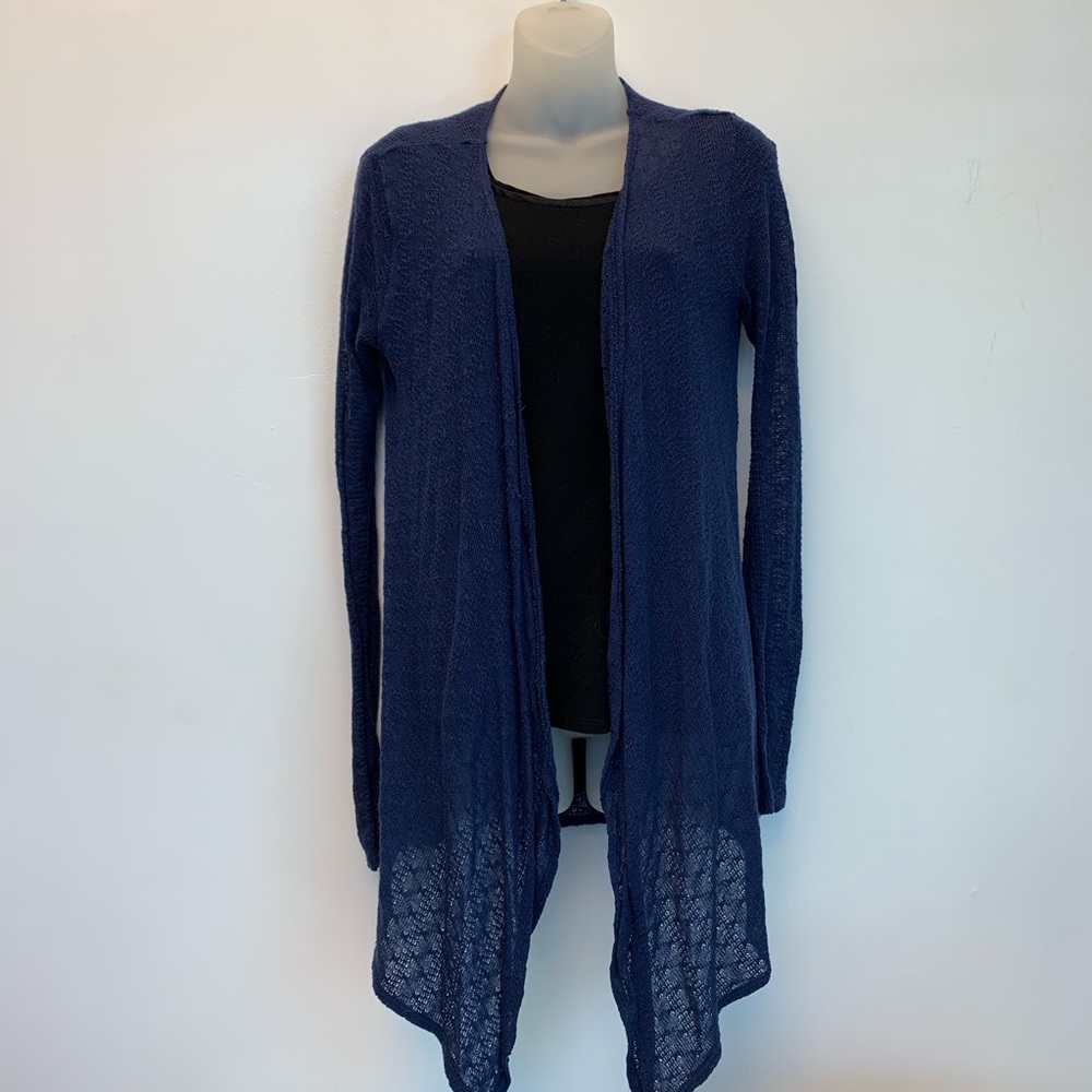 Volcom blue cardigan